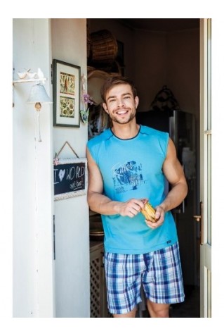 Хлопковая мужская пижама KEY MNS 467 A7